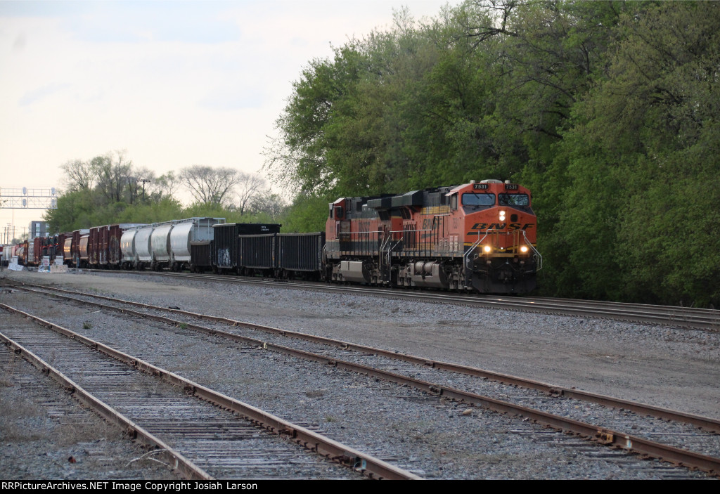 BNSF 7531 East